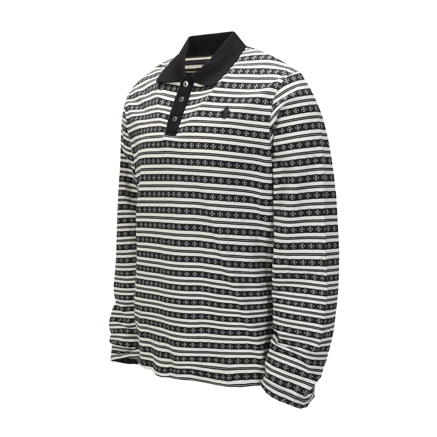 P190 -Chrome Hearts/Chrome Hearts 25ss season's most popular striped yarn-dyed long-sleeved T-shirt -High weight, high density and high quality. The wool is soft, delicate and skin-friendly. It feels soft and silky. It has excellent warmth and skin-friendly properties. -Customized weaving and dyeing, no color difference, no matter the fabric or workmanship details, beat the ordinary version on the market. -Colour: black, gray, blue, pink, green -Size: S M L XL